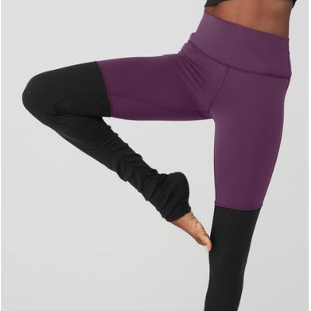 Brand New ALO Airbrush Higj-Waist Highlight Goddess Legging